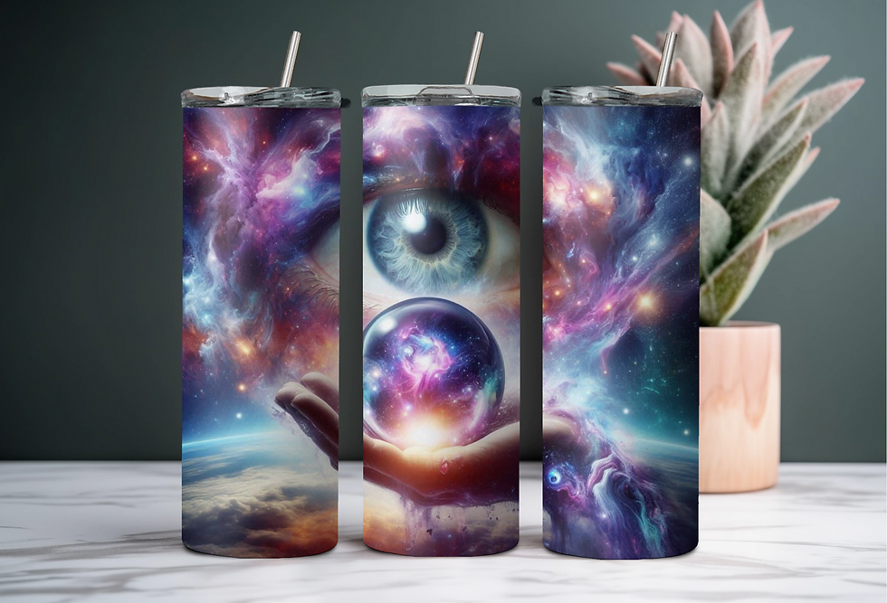 Thermos Sip & Straw ''Oeil cosmique''