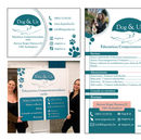 Dog and Us - Logo, carte de visite, flyers, panneau