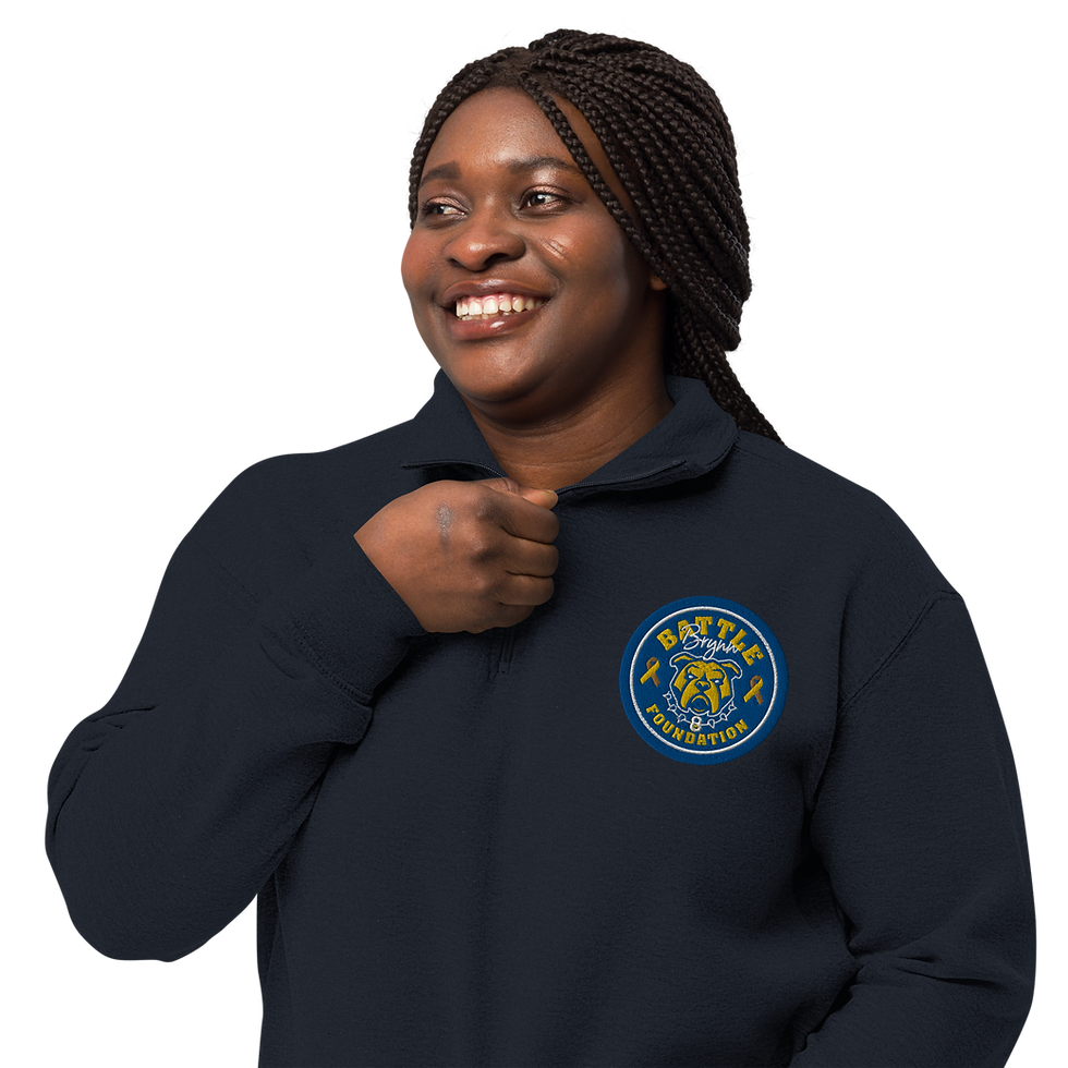Thumbnail: Unisex fleece pullover