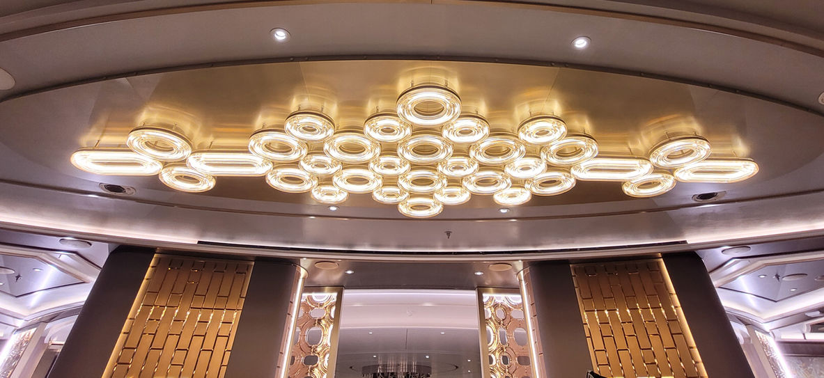 Martini Bar Chandelier - Oceania Vista