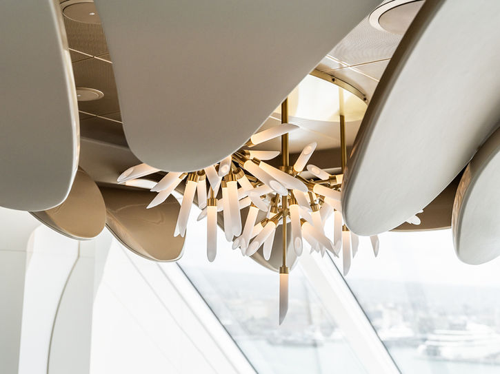 Private Dining Chandelier - Oceania Vista