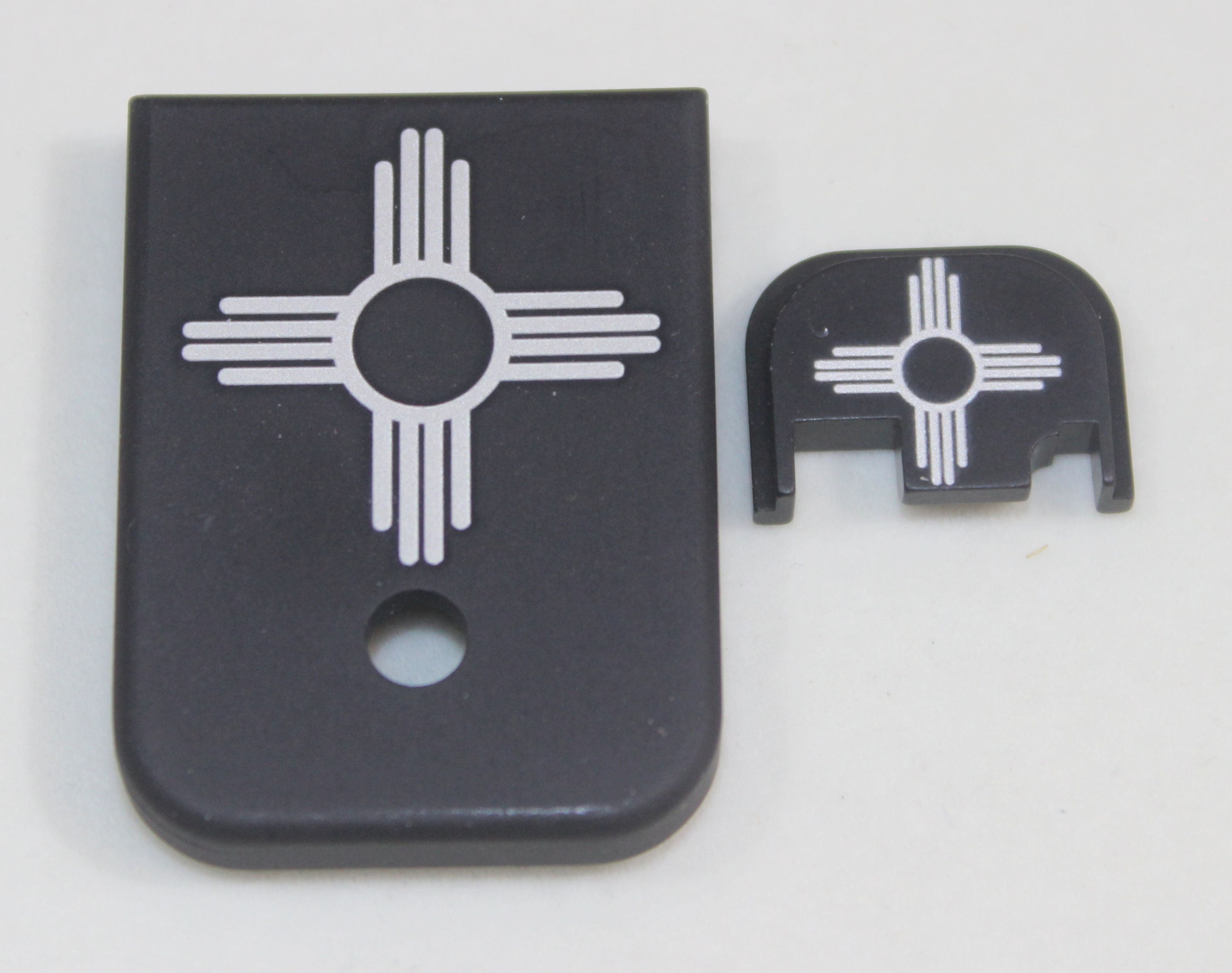 Matching magazine & back plates for Glock 1 - 4