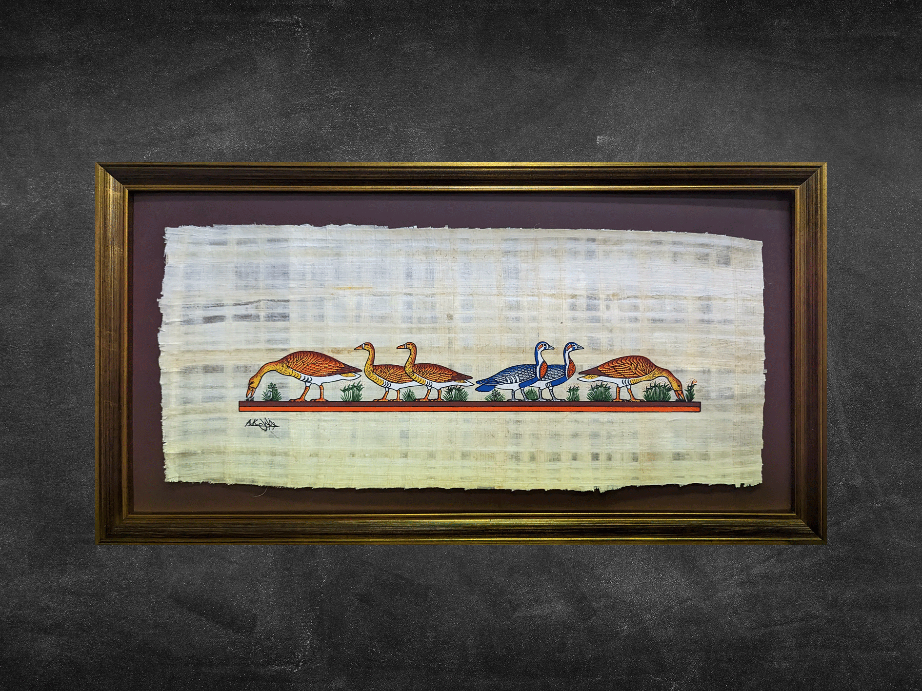 Ancient Beauty: Papyrus Art Framed at Boutique Framing, Ascot, Brisbane. Elevate Your Papyrus Art with Expert Picture-Framing Services. Immerse Yourself in the Timeless Artistry of Papyrus. Preserve Your Papyrus with Impeccable Craftsmanship and Custom Frames. Explore Framing Options that Celebrate the Rich Cultural Heritage of Papyrus Art at Boutique Framing