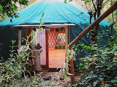 Our first yurt "Sibilla"