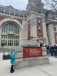 Ellis Island Sign