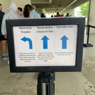 Directional sign at Pearl Harbor
