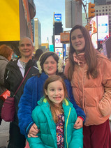 Times Square before dark