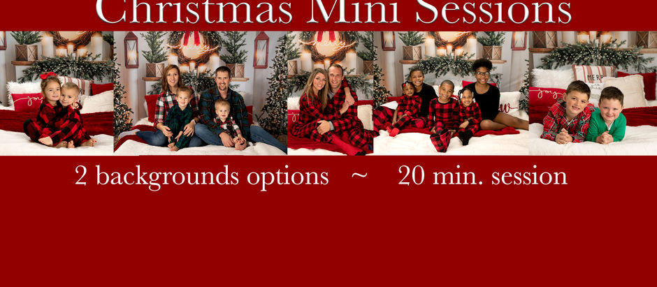 Christmas Mini Sessions- November 13