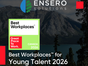 Ensero Solutions Named one of Canada's Best Workplaces™ for Young Talent 2026