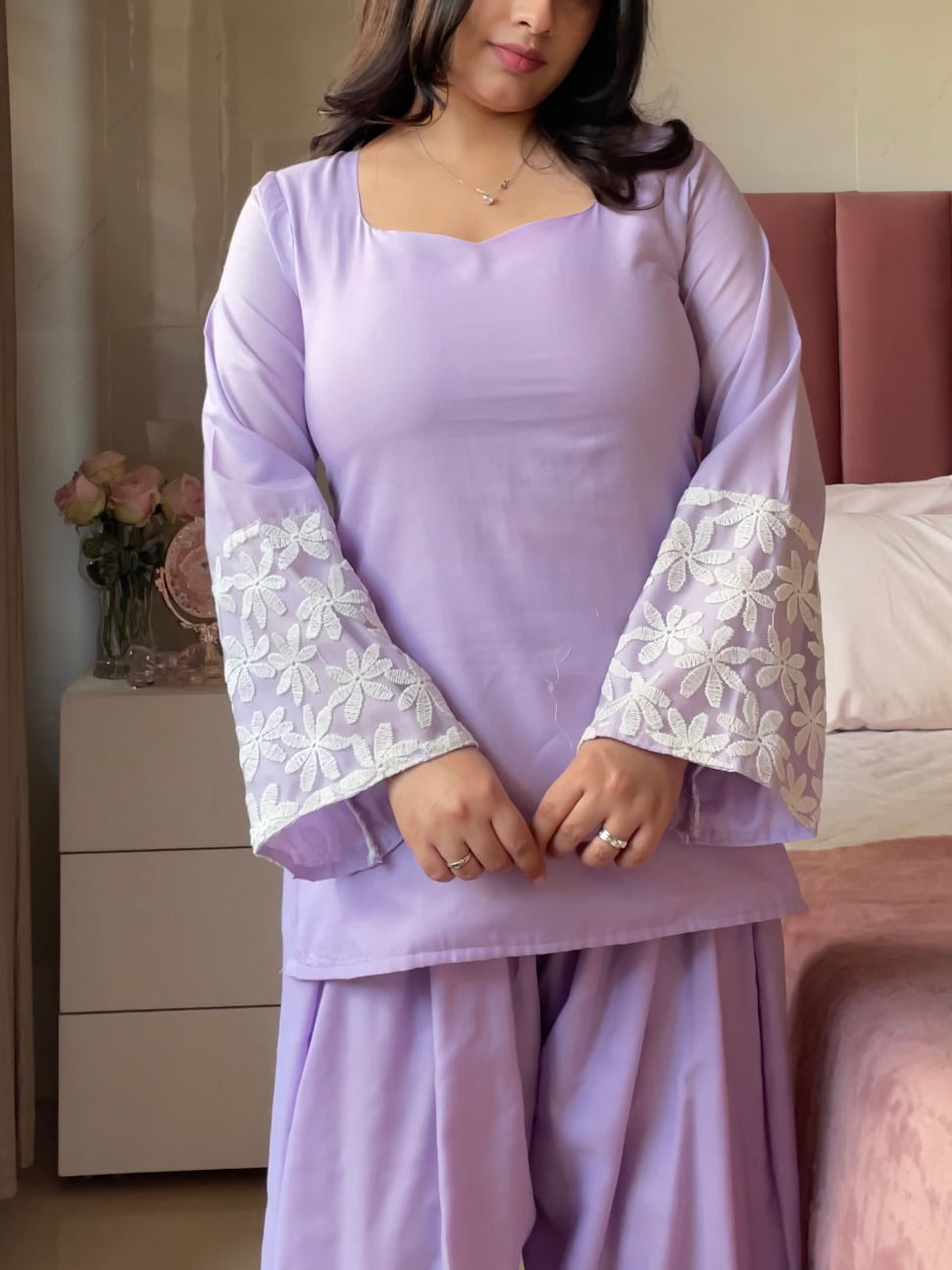 Thumbnail: Lilac II Farshi Suit Set