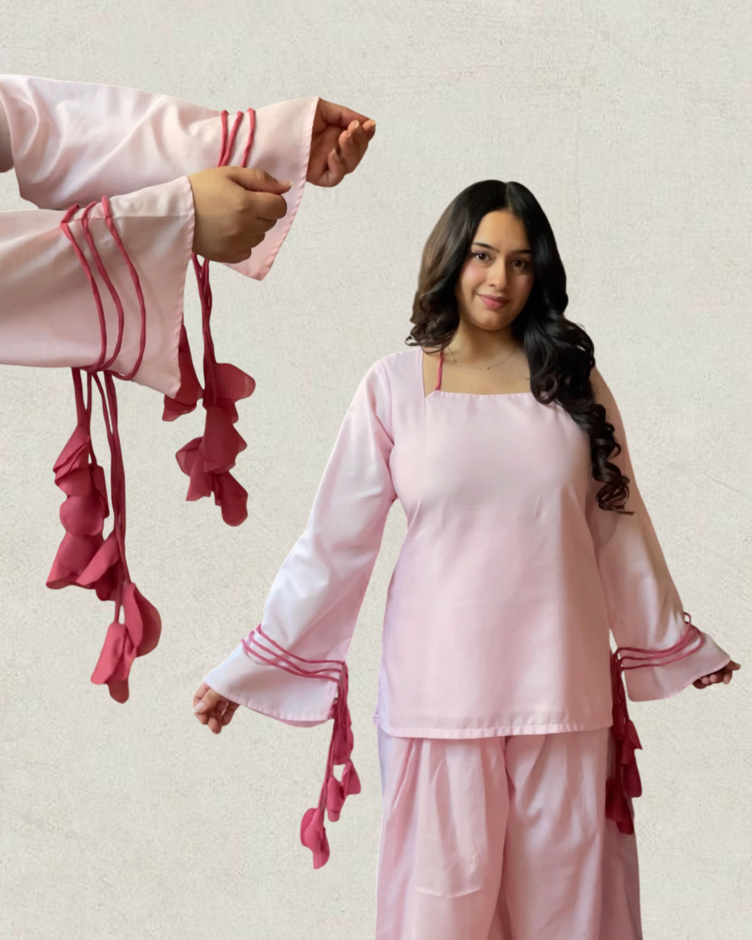 Pankhuri Pink Raspberry Kurti