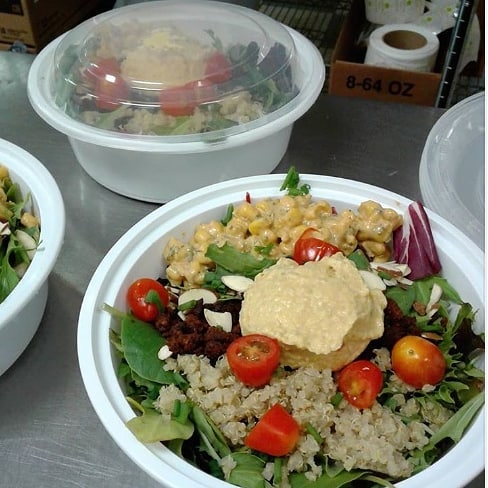 Arranged Food and Objects