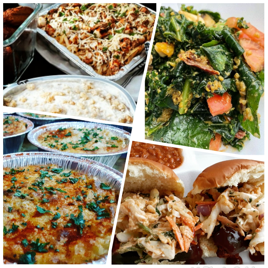 Arranged Food and Objects