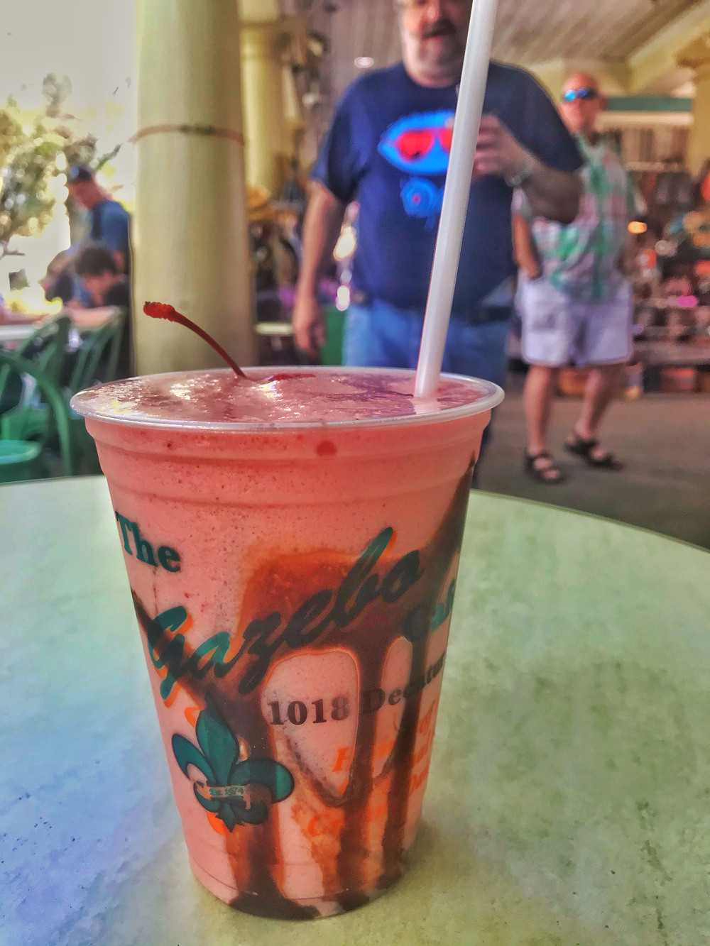 Banana Split Daiquiri - French Market - French Quarter - New Orleans - Didn't Suck