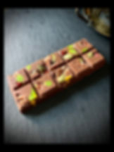 pecan and goji berry milk chocolate bar
