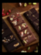 Milk chocolate pistachio and strawberry bar