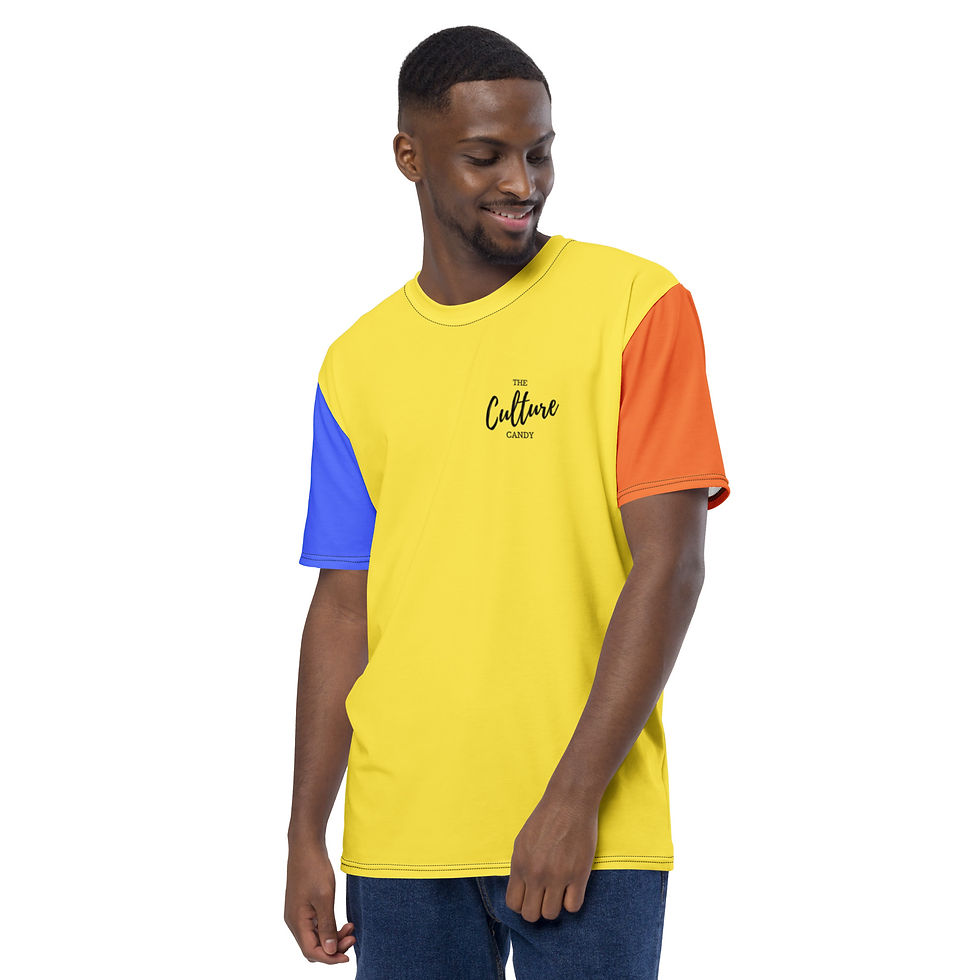 Thumbnail: Color Block Logo Men's tee