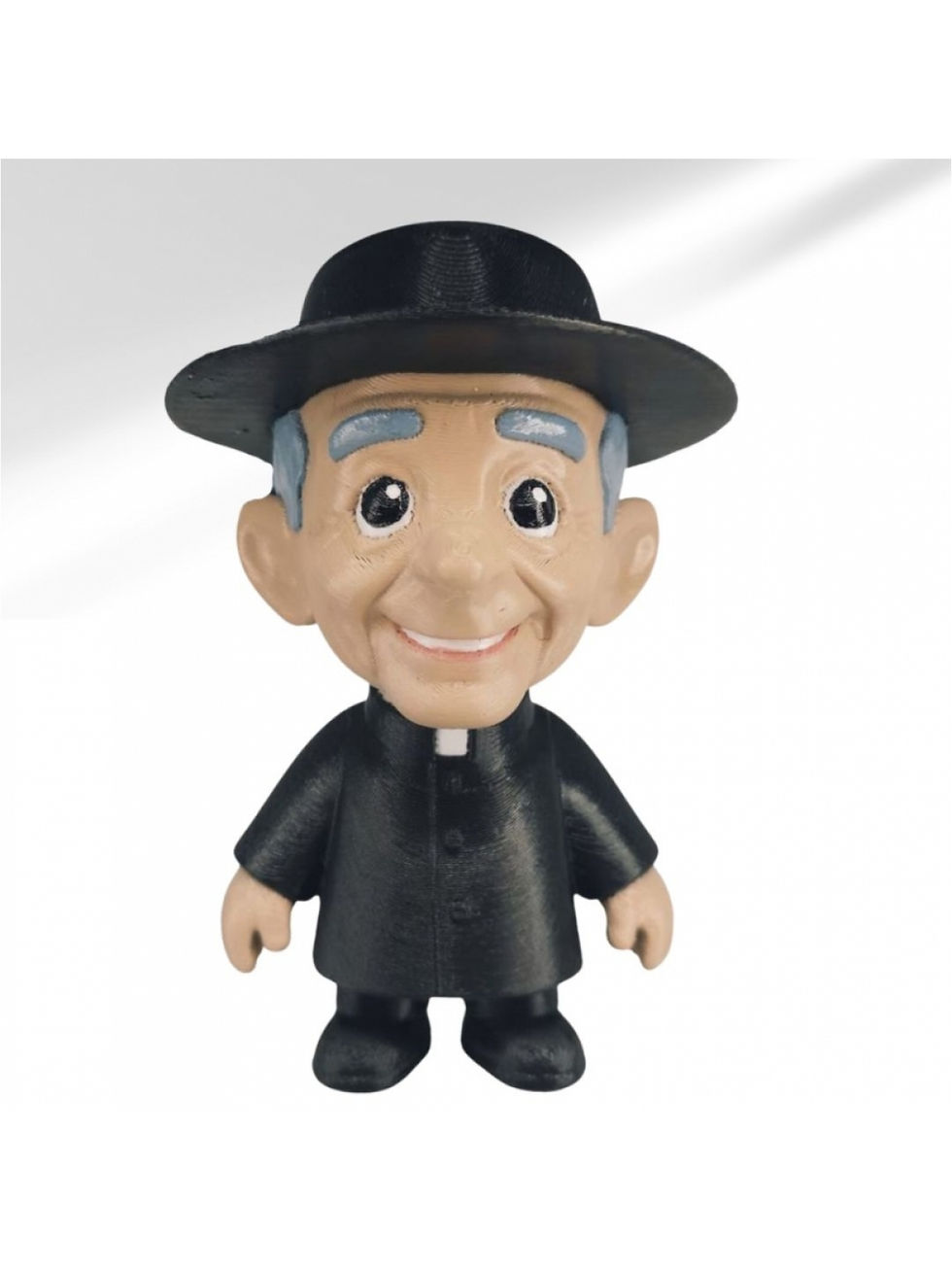 Miniatura: Estatueta Mini Padre Libério Minimalista 3D (12cm)