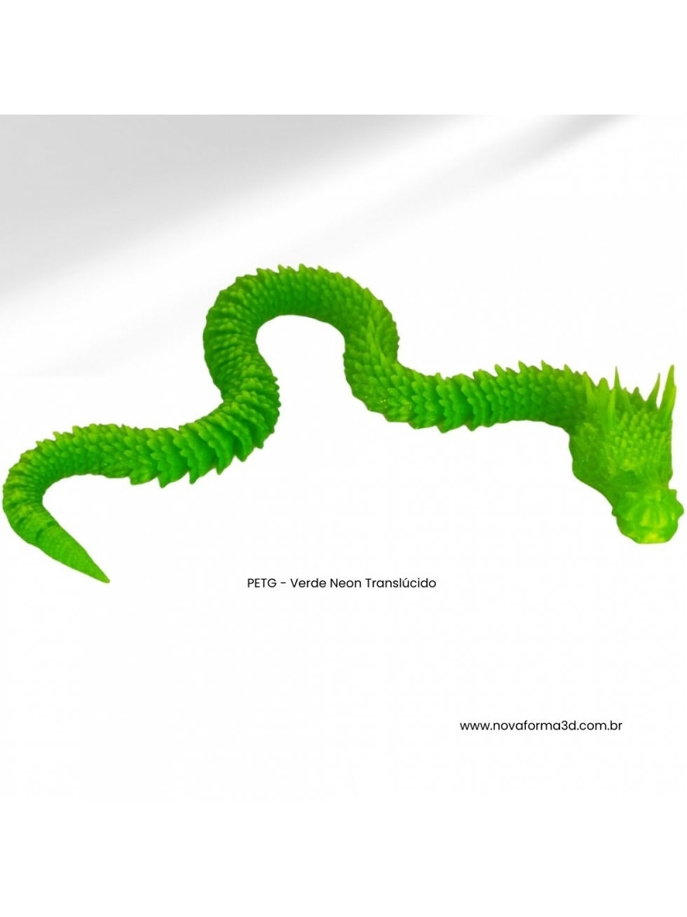 Miniatura: Dragão Chinês Articulado 3D – 45 cm