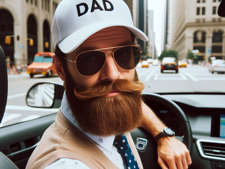 Uber driver seamlessly transitions to doting father of two kids needing dropping off, picking up from coding, STEM, Kumon, karate, gymnastics, swimming, hockey, t-ball, piano, drama, dance, school