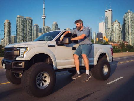 As it justifies purchase of yet bigger pickup, Applewood father welcomes news of coming twins