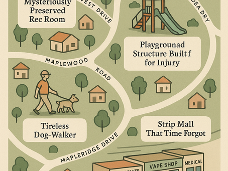 As per North American suburban average, 4 of 7 Wonders of Suburbia located in Applewood Acres