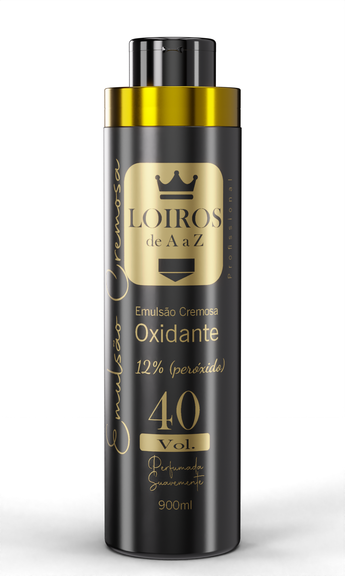 EMULSÃO CREMOSA OXIDANTE 40 VOL 900ml - Loiros de A à Z