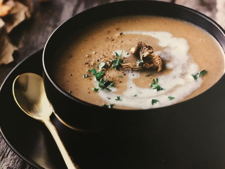 Vegan mushroom soup