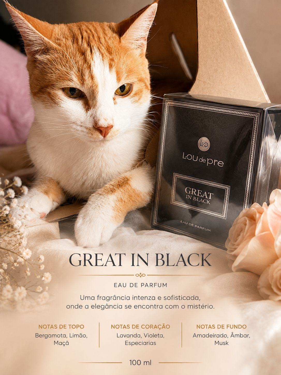 Lou de Pré Great in Black — Eau de Parfum 90 ml