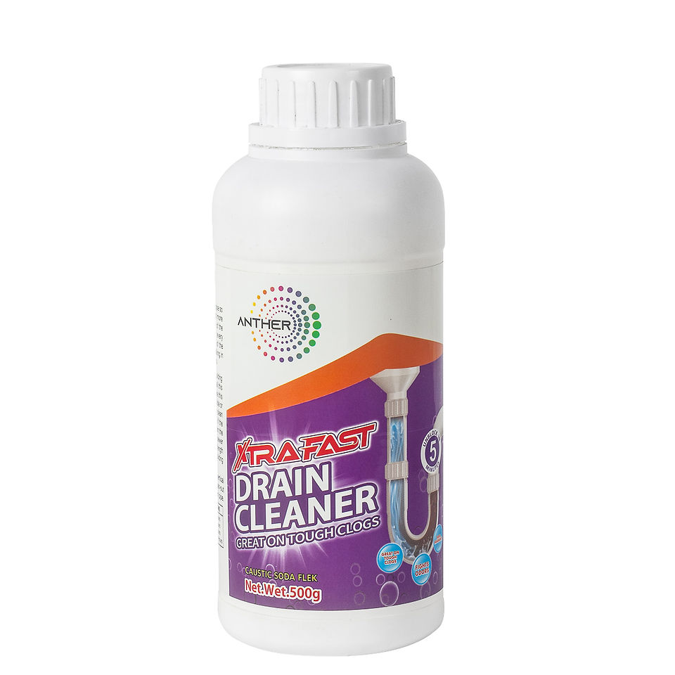 Amazon Photoshoot for Drain Cleaner by The Pen Tool Design