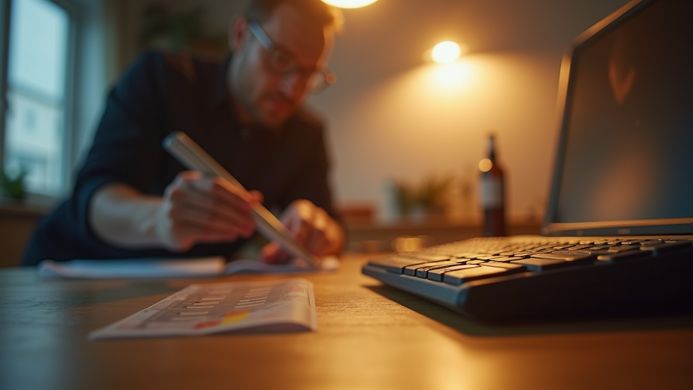 Close-up view of a product being photographed with professional lighting