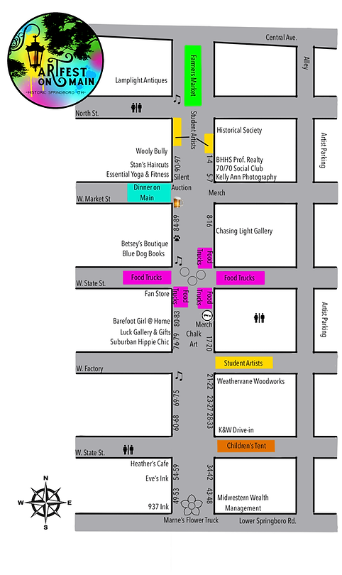 artfest map 2025