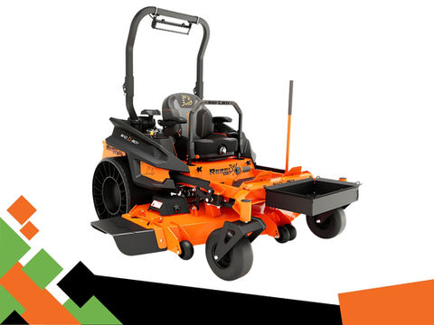 Orange Bad Mow Mower,  Rebel X