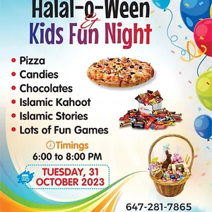 Halal-O-WEEN: A Fun and Educational Evening for Children