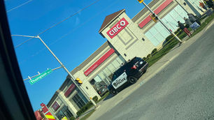 Car crashes into Milton bank.