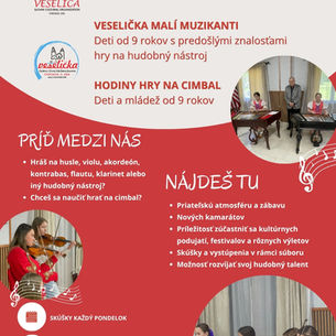 Veselica Open Enrollment for Dancers, Singers, and Musicians 2026/27 – Become Part of Slovak Folk Tradition in Chicago