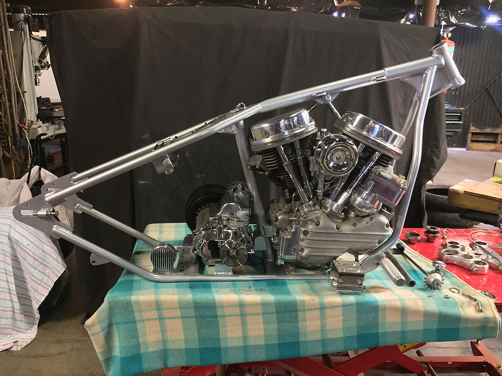 Thumbnail: Panhead / Shovelhead Weld On Hardtail