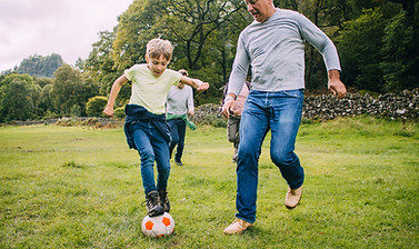 Playing Soccer