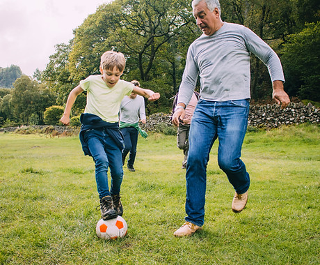 Playing Soccer