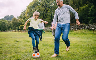 Playing Soccer