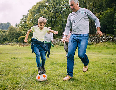 Playing Soccer