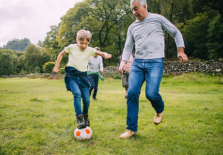 Playing Soccer