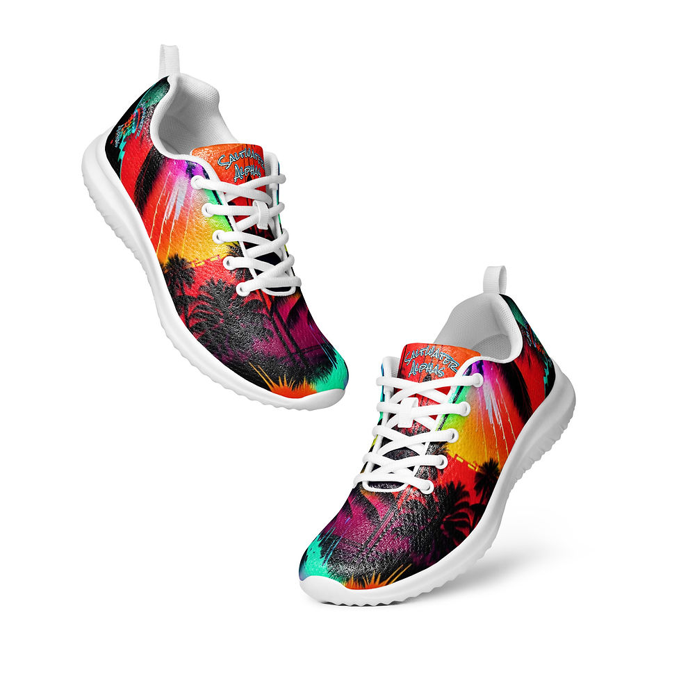 Thumbnail: Saltwater Alphas Jelly Skull Men’s Athletic Shoes