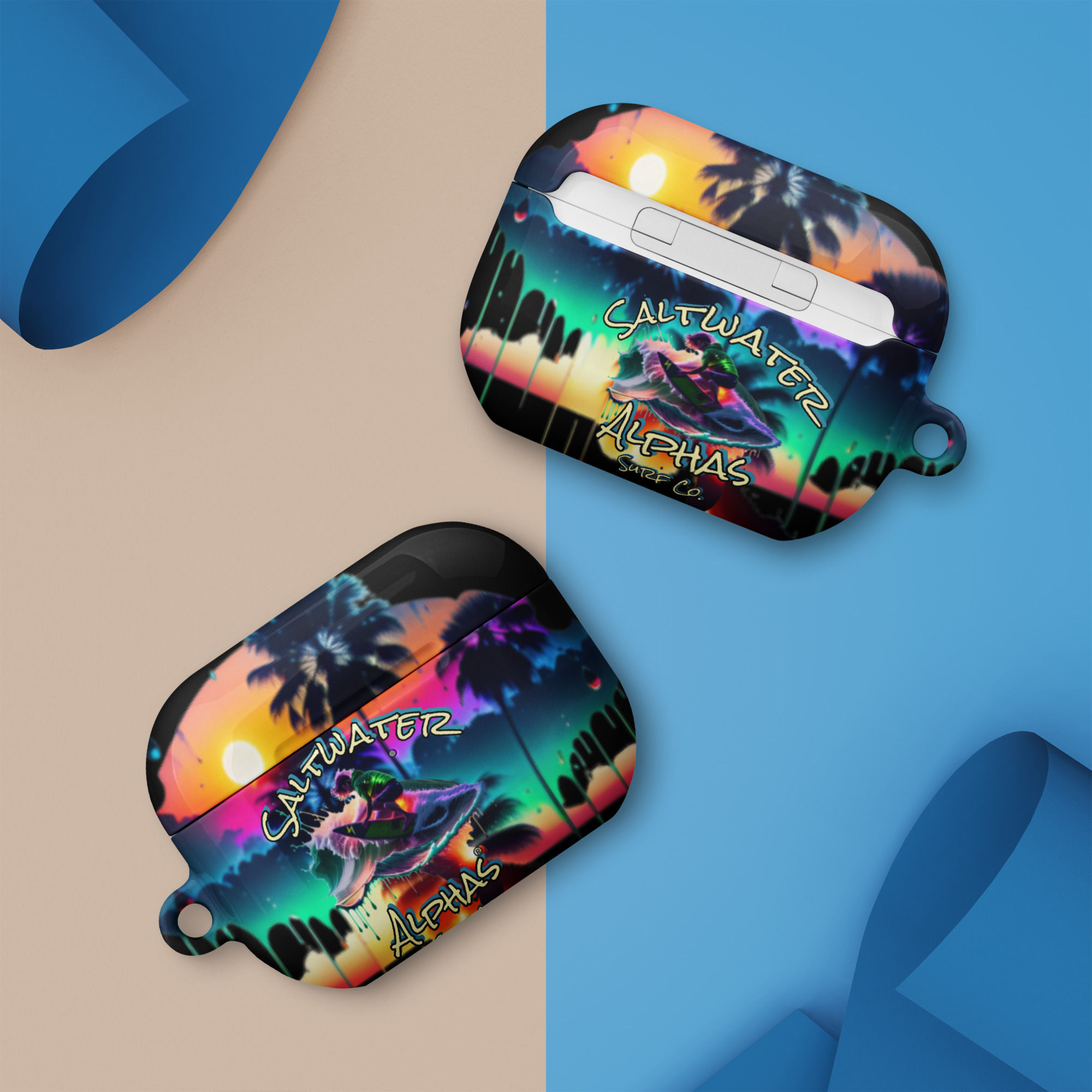 Saltwater Alphas Surfer Case for AirPods®