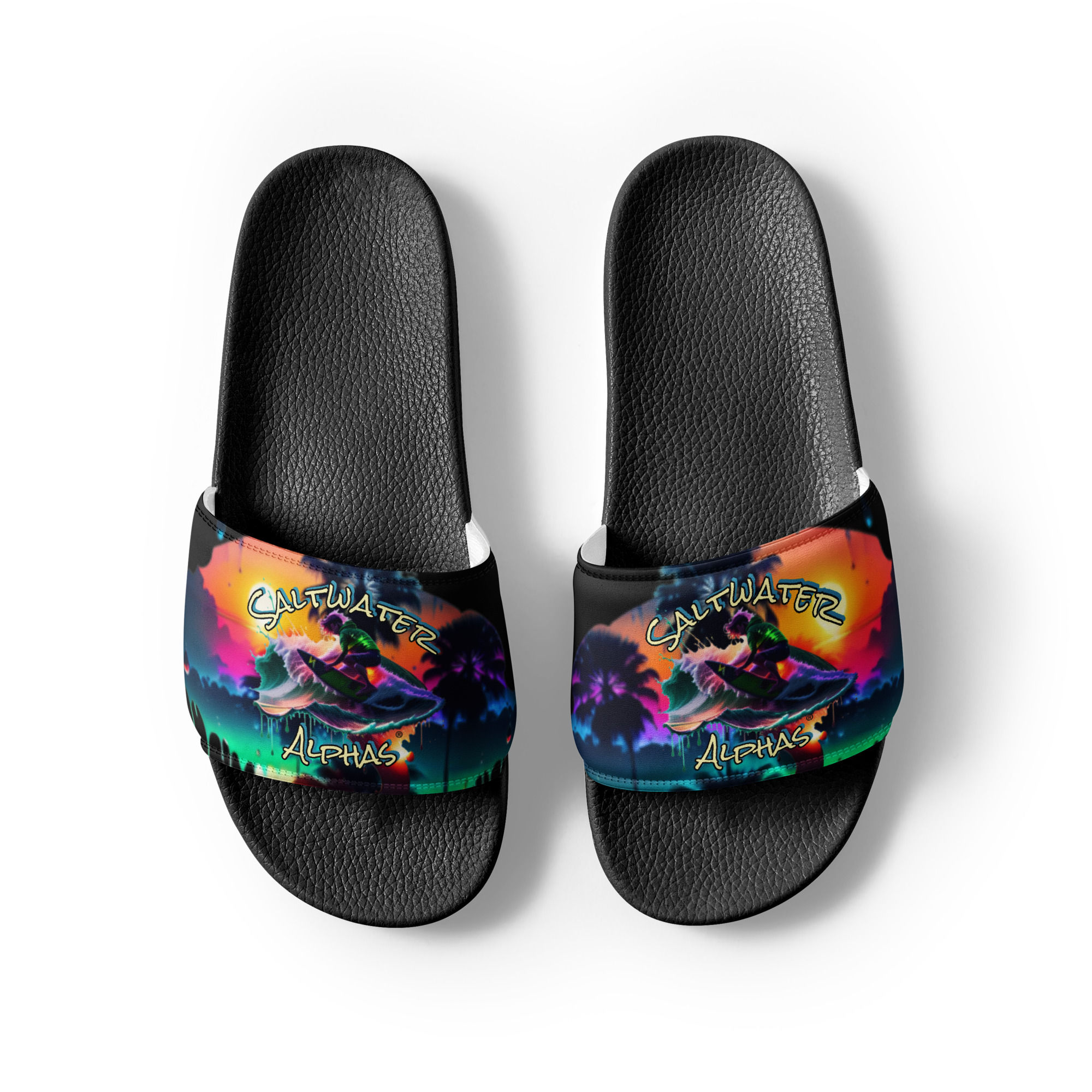 Saltwater Alphas Surfer Women's Slides