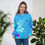 Thumbnail: Saltwater Alphas Trident Palms Women's Hoodie