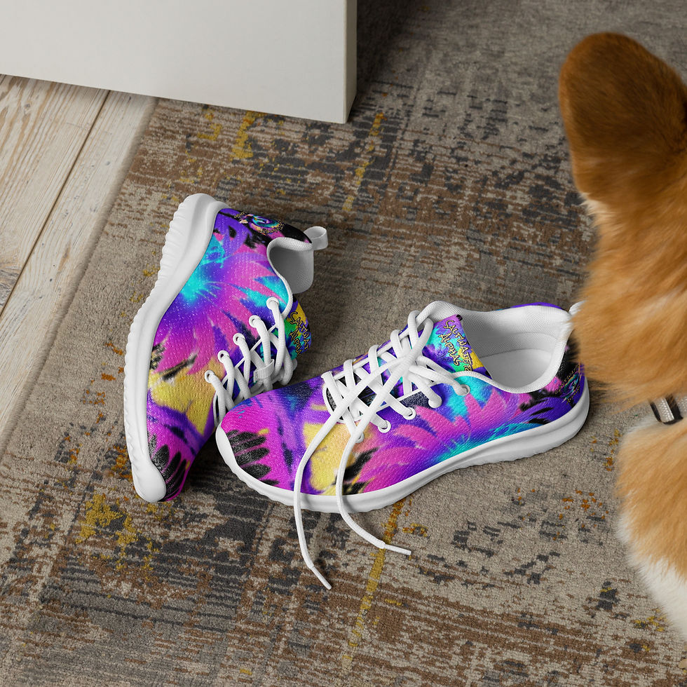 Thumbnail: Saltwater Alphas Purple Surfer Girl Women’s Athletic Shoes