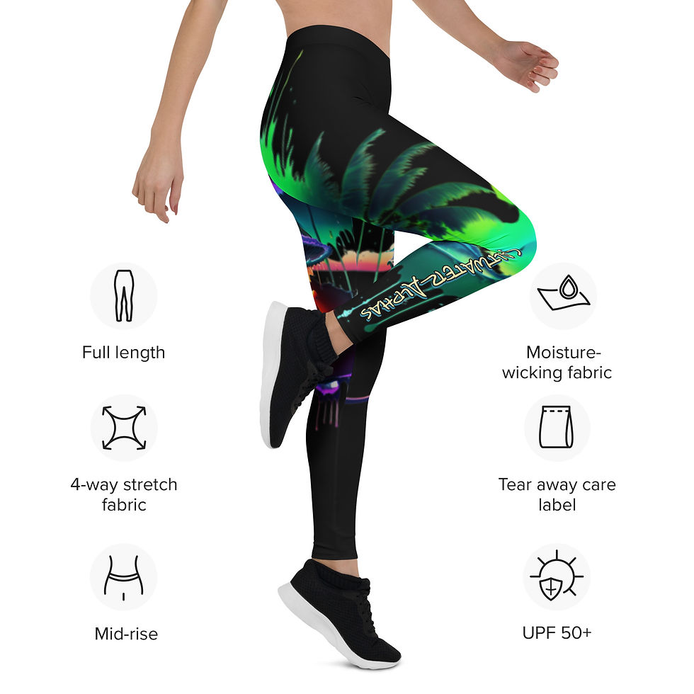 Thumbnail: Saltwater Alphas Surfer Leggings