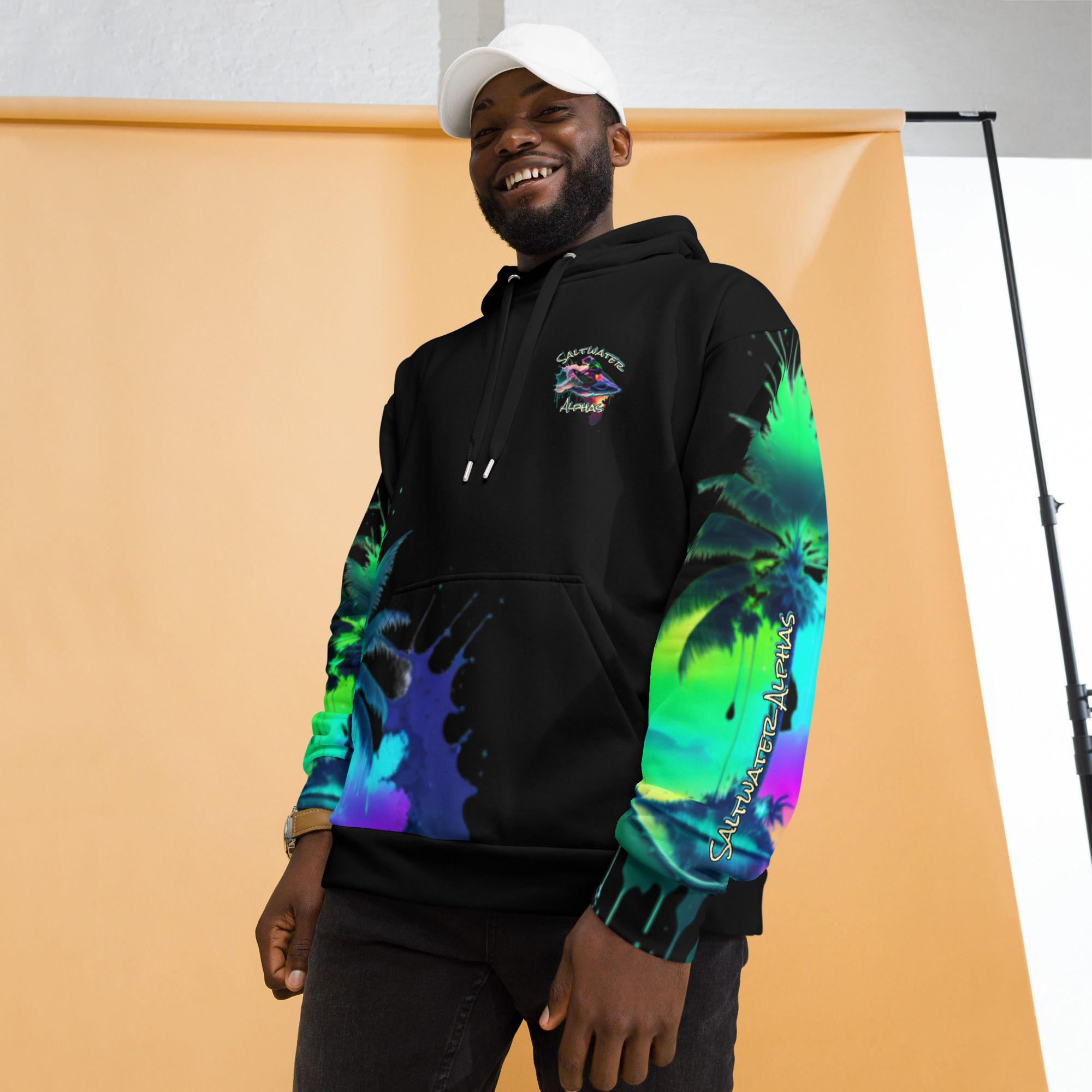 Saltwater Alphas Surfer Men's Hoodie