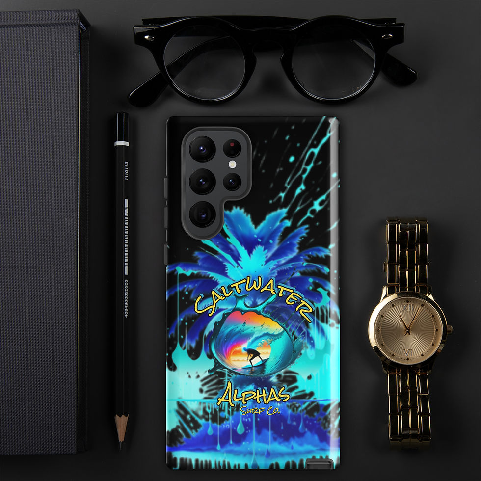 Thumbnail: Saltwater Alphas Blue Surfer Tough Case for Samsung®